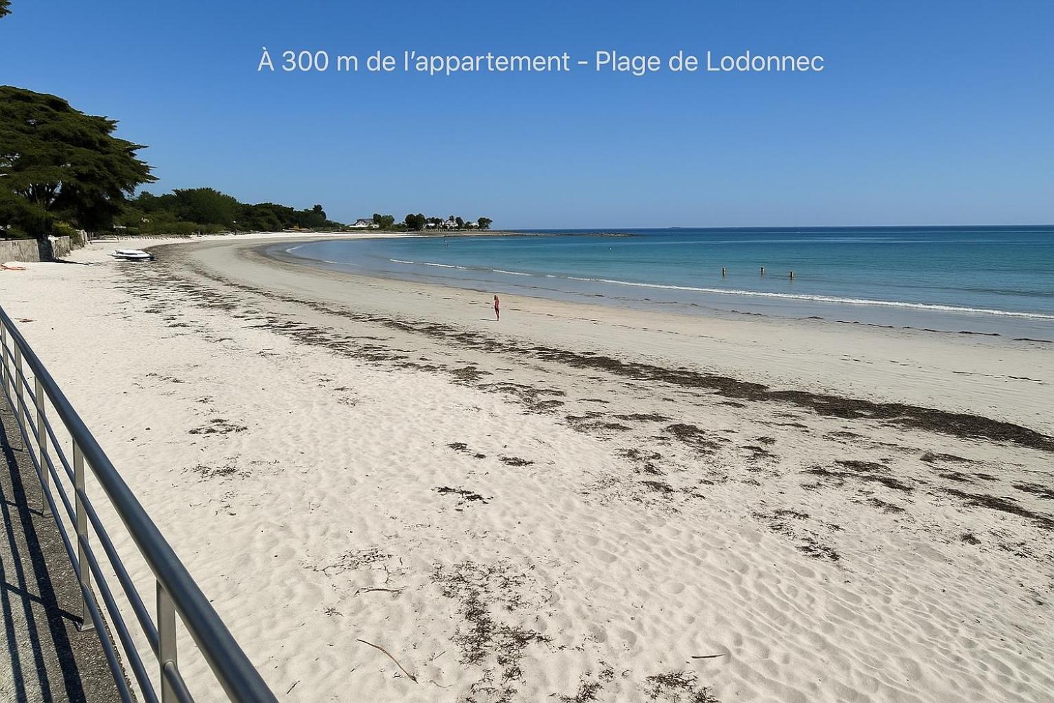 La Brise Marine, Calme, Ocean, 350M Plage Loctudy Exteriér fotografie